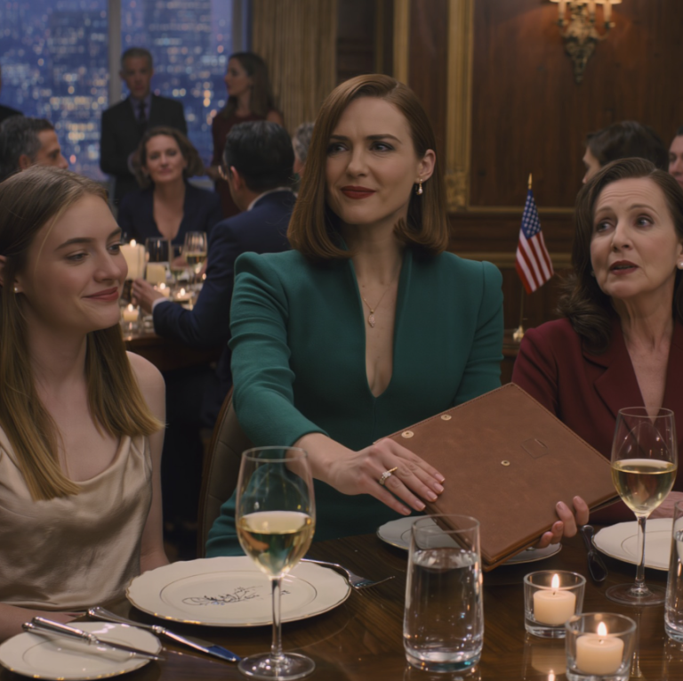 Przekazali mi 3450 dolarów na urodziny mojej siostry… Mama uniosła kieliszek: „To córka, z której jestem dumna”. Potem kelner położył przede mną paragon z kwotą 3450 dolarów, jakby to była najnaturalniejsza rzecz na świecie. Moja siostra tylko się uśmiechała, podczas gdy wszyscy czekali. Wstałem i odsunąłem go…