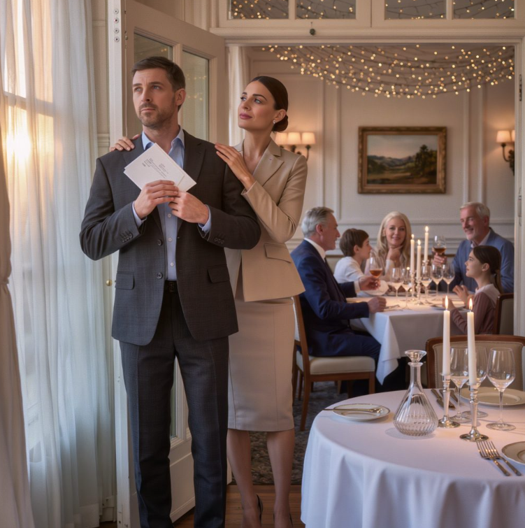 Podczas kolacji rocznicowej moich rodziców moja siostra syknęła: „Siedź w samochodzie – zepsułeś mi wszystko”