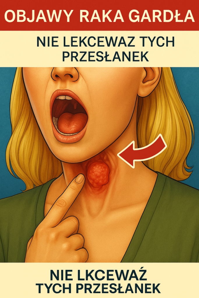 „Ból gardła? To może być coś więcej niż zwykłe przeziębienie!”