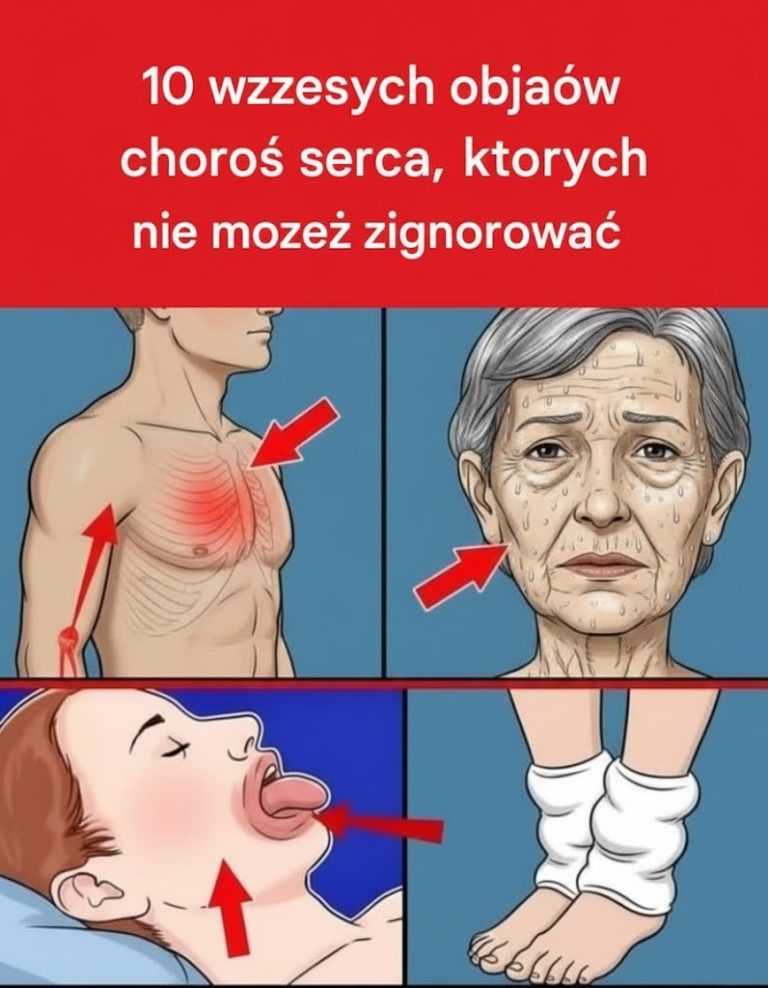 „Twoje ciało mówi... Czy słuchasz? 10 sygnałów ostrzegawczych z serca, których nie powinieneś ignorować”.