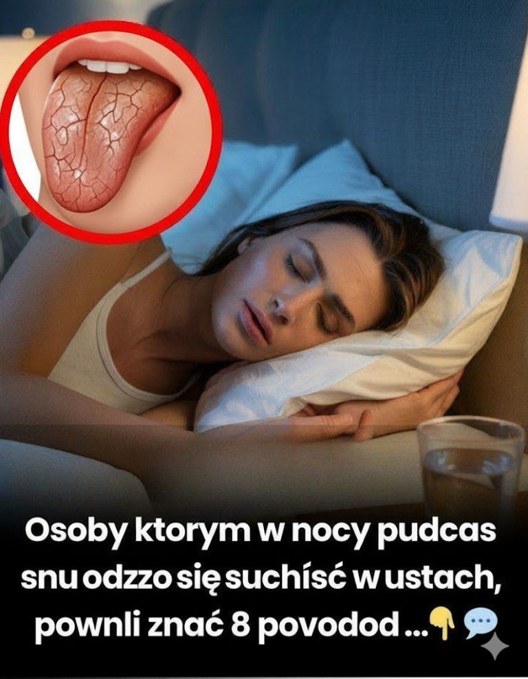 Osoby, którym w nocy podczas snu odczuwa się suchość w ustach, powinny znać 8 powodów