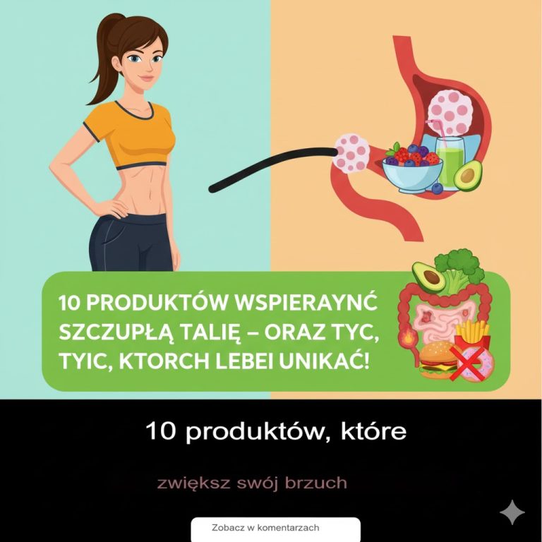 10 produktów wspierających szczupłą talię – oraz tych, których lepiej unikać!