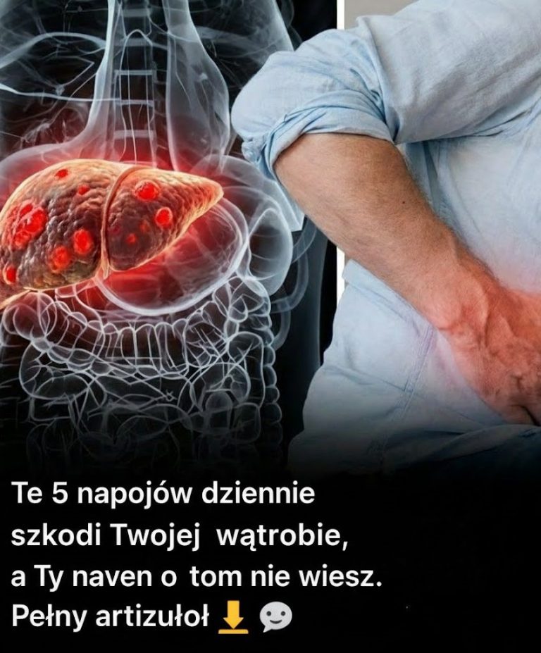 Te 5 napojów dziennie szkodzi Twojej wątrobie, a Ty nawet o tym nie wiesz.