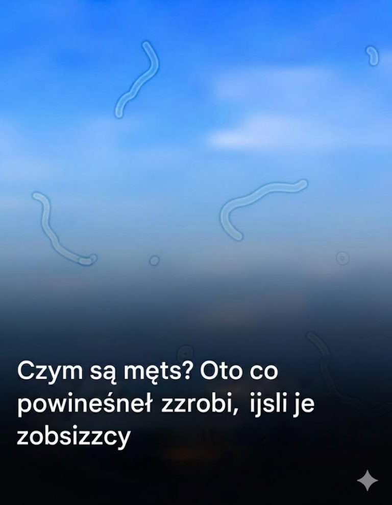 Co tak naprawdę widzisz, gdy patrzysz na niebo? Tajemnica mętów w oku.